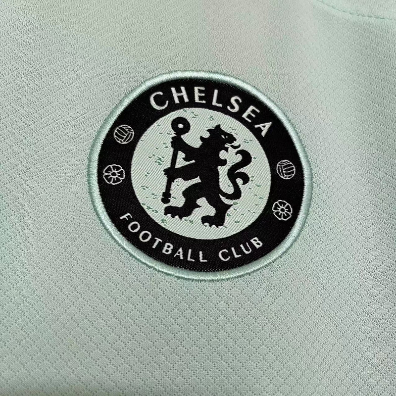 Camisa Chelsea 2023/24 III Third - Torcedor - Azul Claro