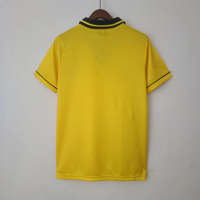 Camisa Retrô Brasil 1993/1994 I Home - Amarelinha Umbro