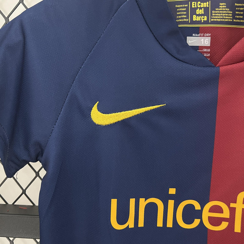 Conjunto Infantil Retrô - Barcelona 2008/09 I Home