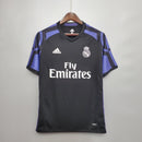 Camisa Retrô Real Madrid 2015/2016 III Third - Preta - Adidas