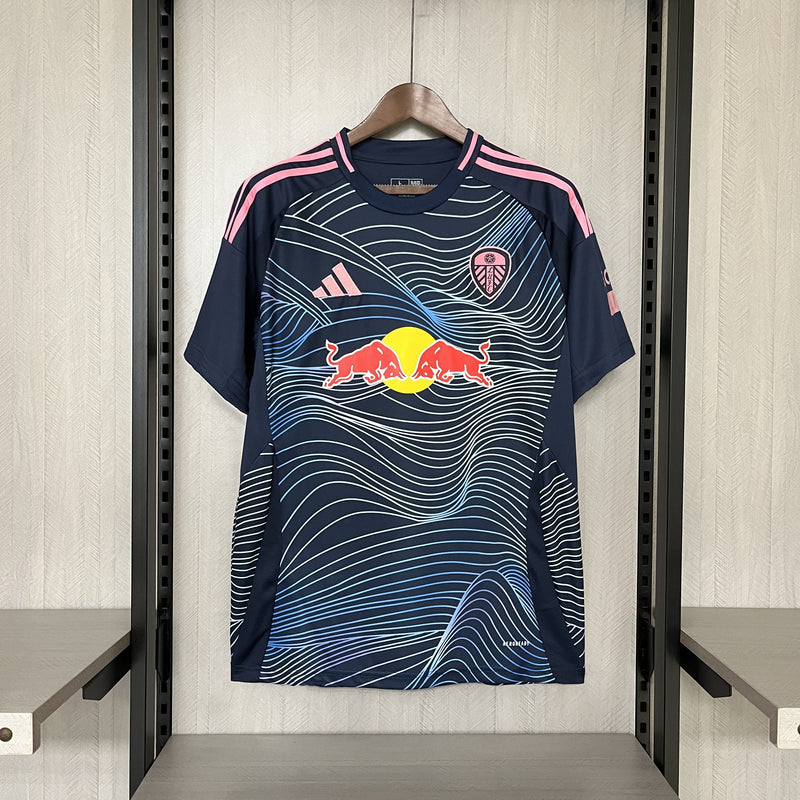 Camisa Leeds United 2024/25 III Third - Torcedor - Azul Escuro