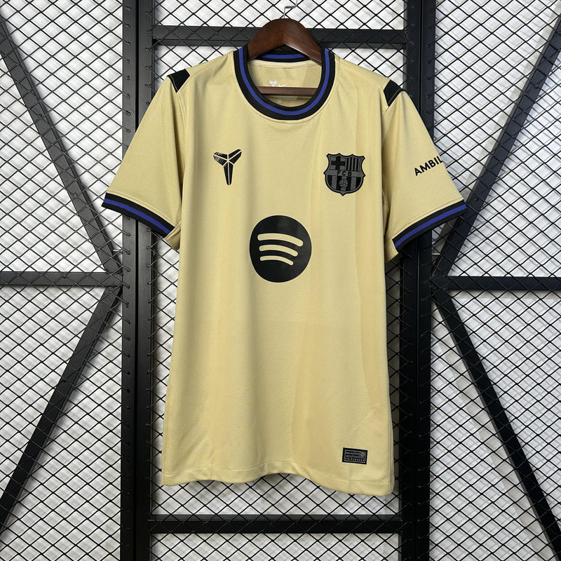 Camisa Barcelona 2025/26 II Away - Torcedor - Bege