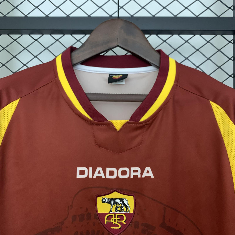 Camisa Retrô Roma 1997/1998 I Home - Diadora