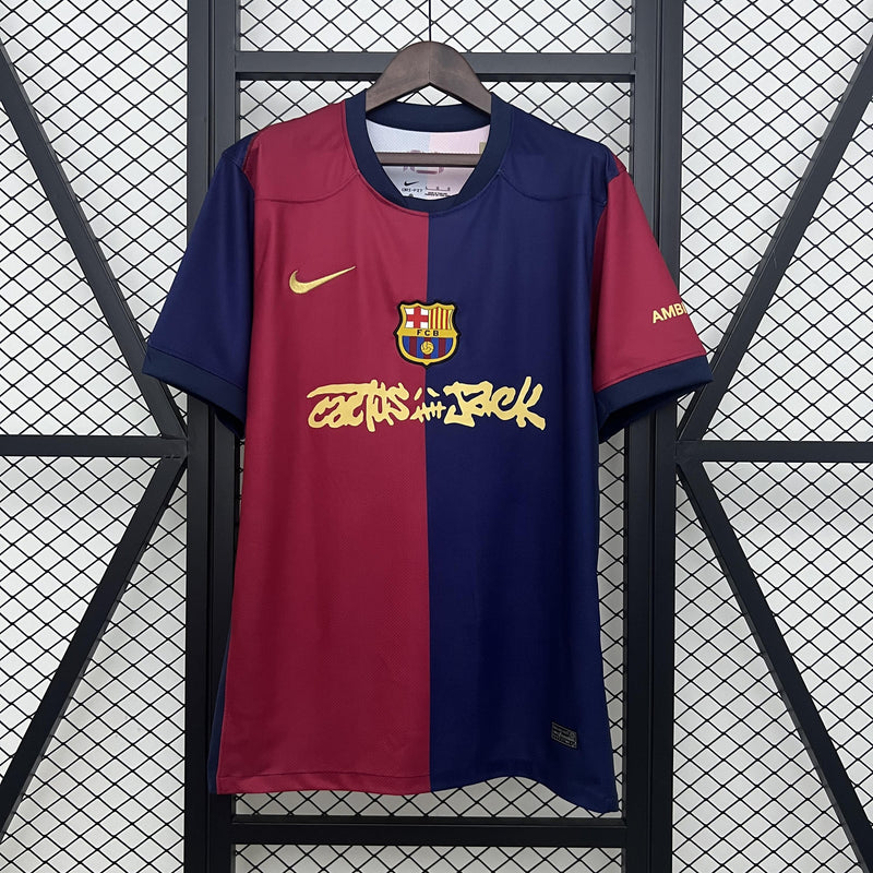 Camisa Barcelona 2024/25 I Home 'Cactus Jack' - Torcedor