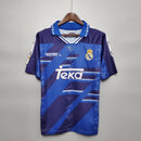Camisa Retrô Real Madrid 1994/1996 II Away - Azul - Kelme
