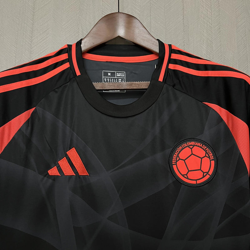 Camisa Colômbia 2024/25 II Away - Torcedor - Preta