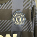 Camisa Manchester United 2013/2014 Azul Marinho - Manga Longa