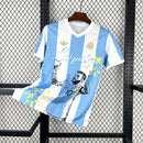 Camisa Argentina 50 Anos Grafitada Messi - Torcedor