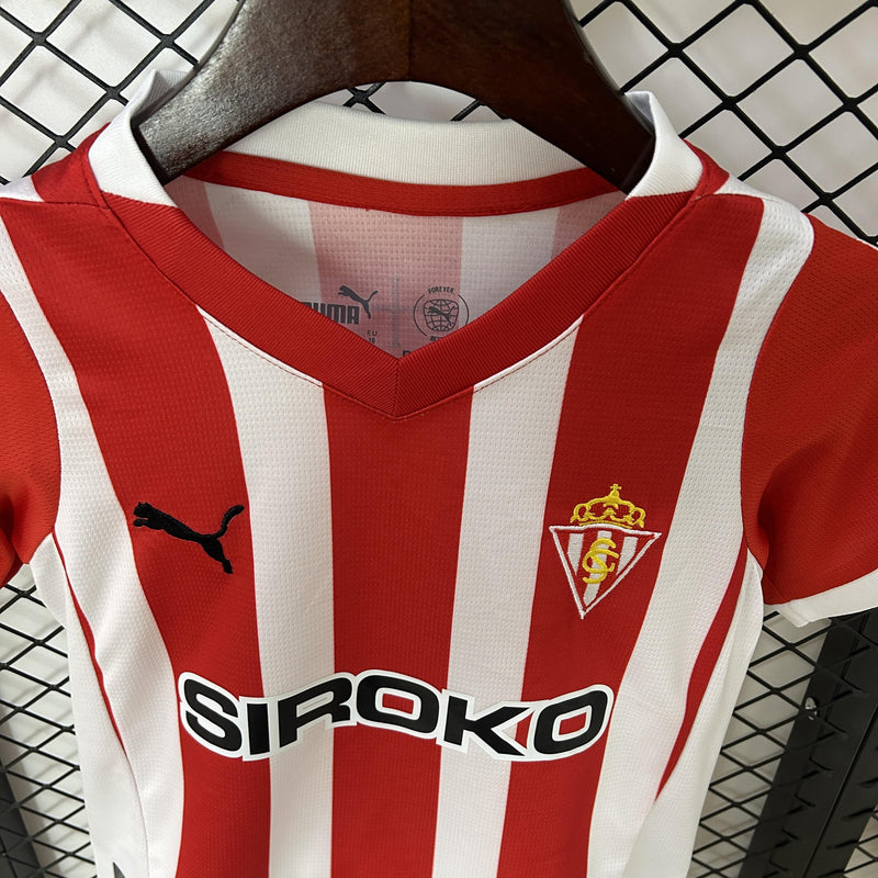 Conjunto Infantil - Sporting Gijon 24/25 I Home
