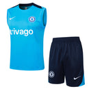 24/25 Conjunto Treino Chelsea - Regata - Azul Celeste