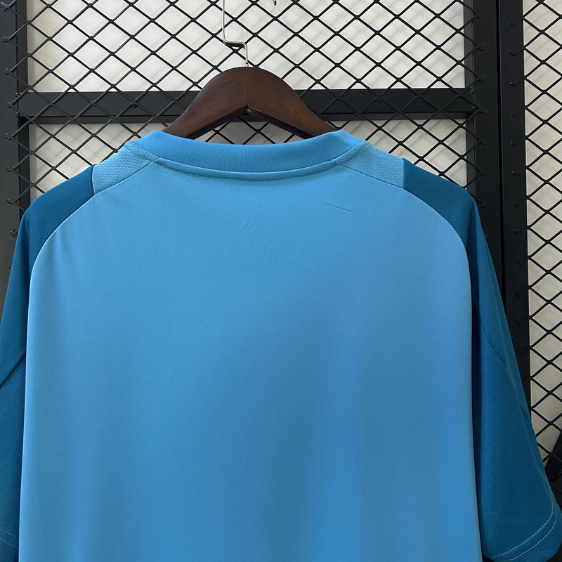 Camisa Flamengo 2025/26 Treino - Azul Claro - Torcedor