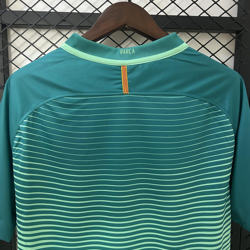 Camisa Retrô Barcelona 2016/2017 III Third - Verde - Nike