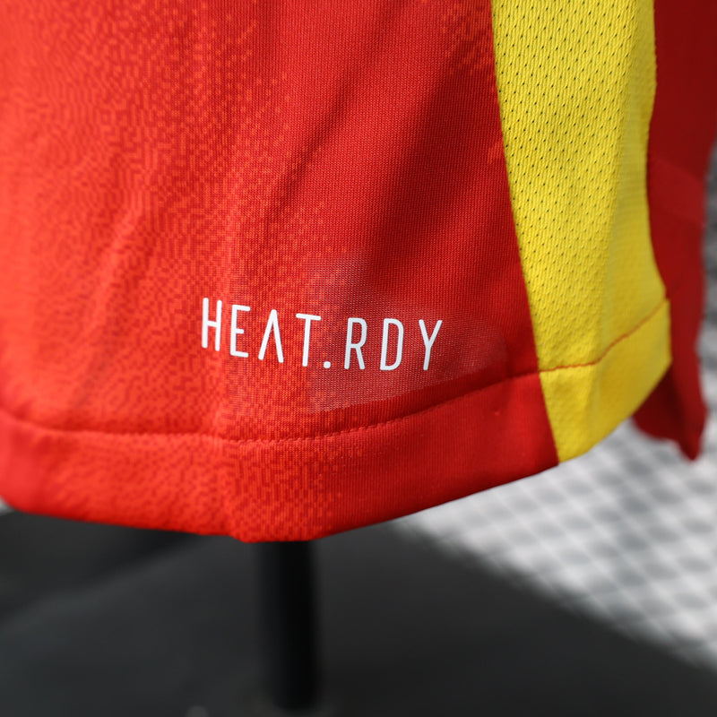 Camisa Espanha 2024 I Home - Jogador - Vermelha Adidas