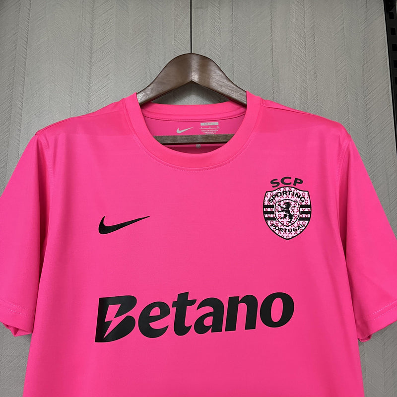 Camisa Sporting 2024/25 - Torcedor - Rosa