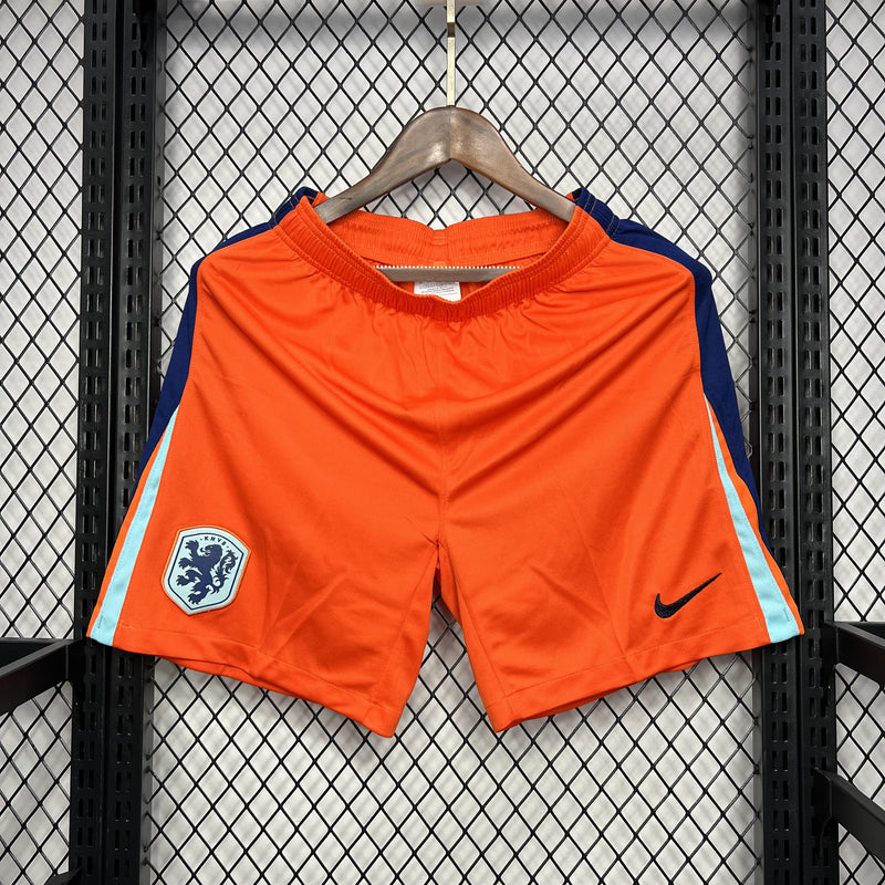 Short Holanda 2024/2025 Euro I Home - Laranja