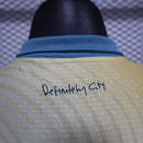 Camisa Manchester City III Third 2024/2025 - Jogador - Bege Azul