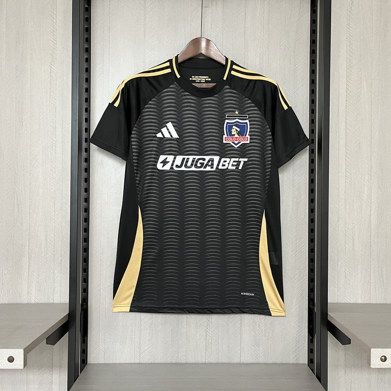 Camisa Colo Colo 2025/26 II Away - Torcedor - Preta