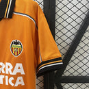 Camisa Retrô Valencia 1999/2000 II Away - Laranja - Luanvi