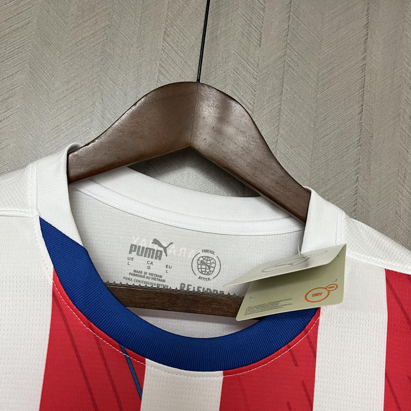 Camisa Paraguai 2024/25 I Home - Torcedor