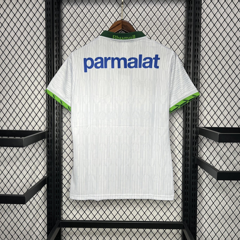 Camisa Retrô Palmeiras 1996 II Away - Branca - Rhumell - Parmalat