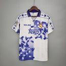 Camisa Retrô Real Madrid 1996/1997 III Third - Branca - Kelme