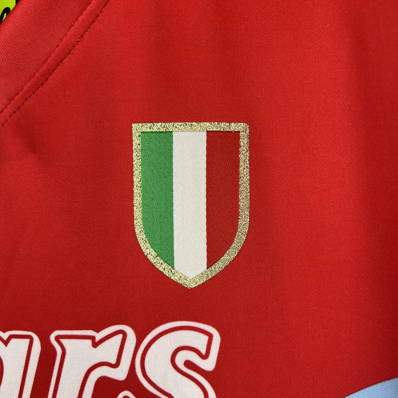 Camisa Retrô Napoli 1990/1991 II Away - Vermelha