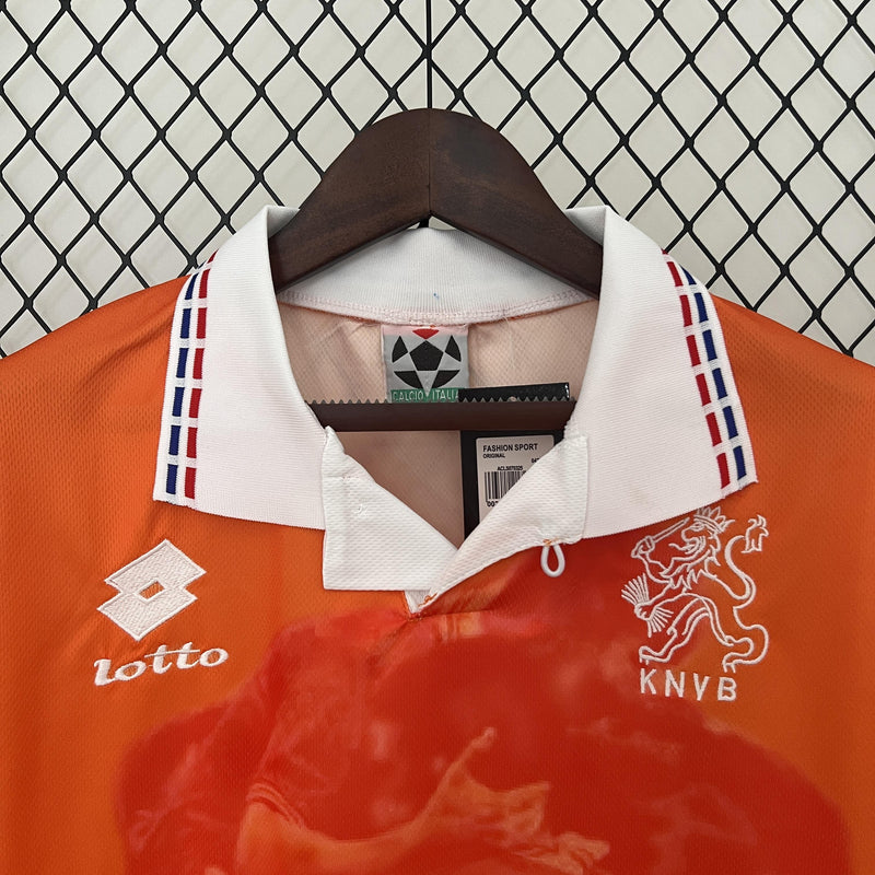 Camisa Retrô Holanda 1996 I Home - Lotto