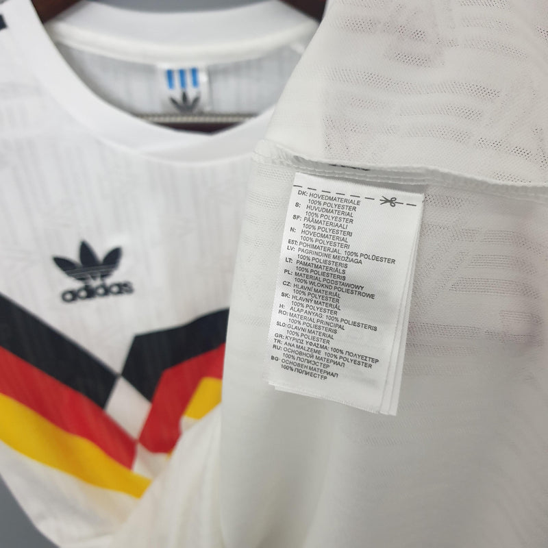 Camisa Retrô Alemanha 1990 I Home - Adidas