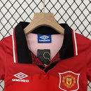 Conjunto Infantil Retrô - Manchester United 1994/96 I Home