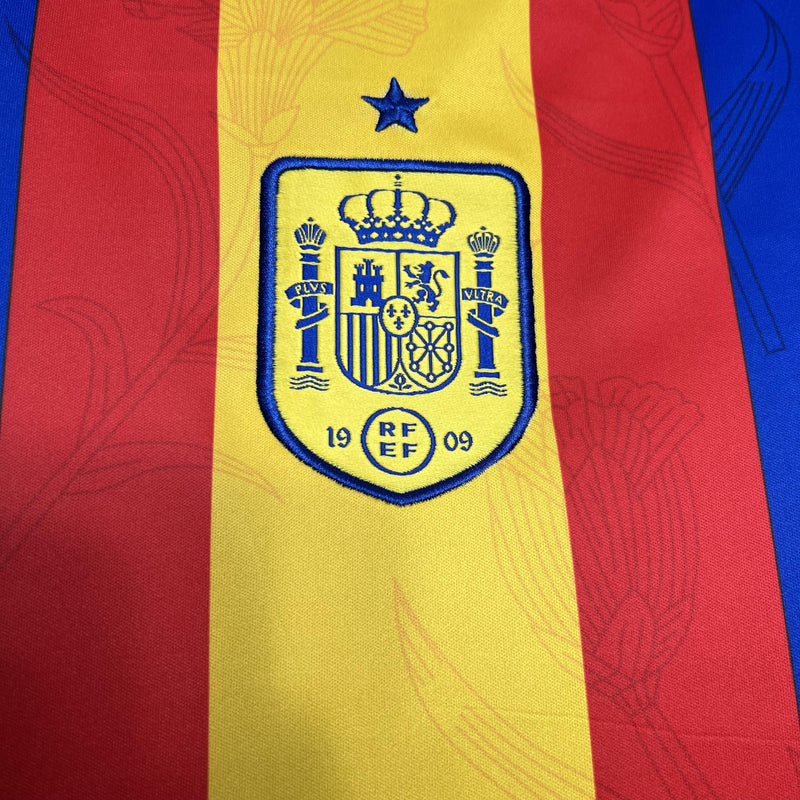 Camisa Espanha 24/25 Pré-Jogo - Torcedor