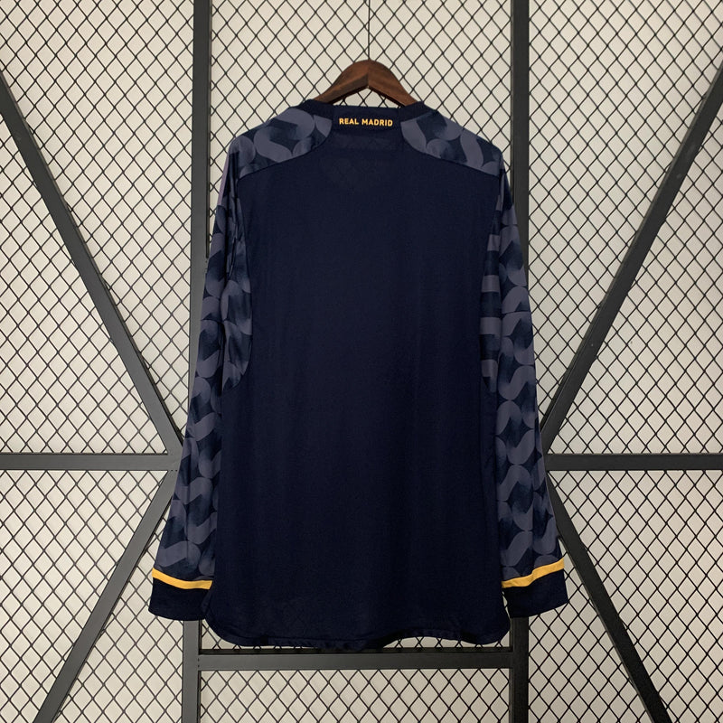 Camisa Real Madrid 2023/24 II Away - Torcedor Manga Longa