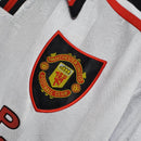 Camisa Retrô Manchester United 1997/1998 II Away - Branca - Umbro