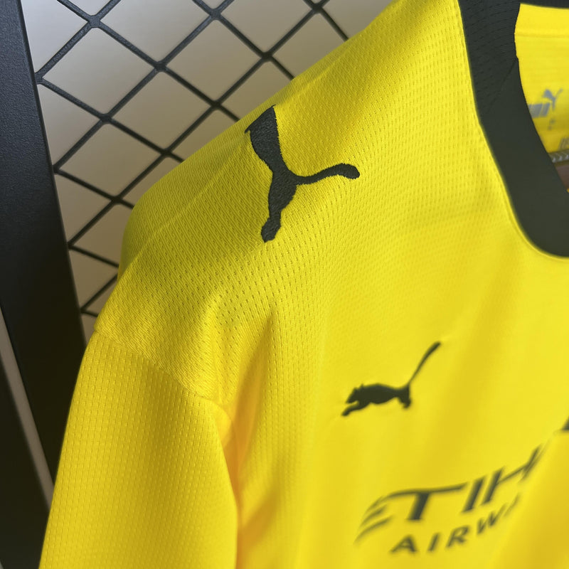 Camisa Girona 25/26 II Away - Torcedor - Amarela