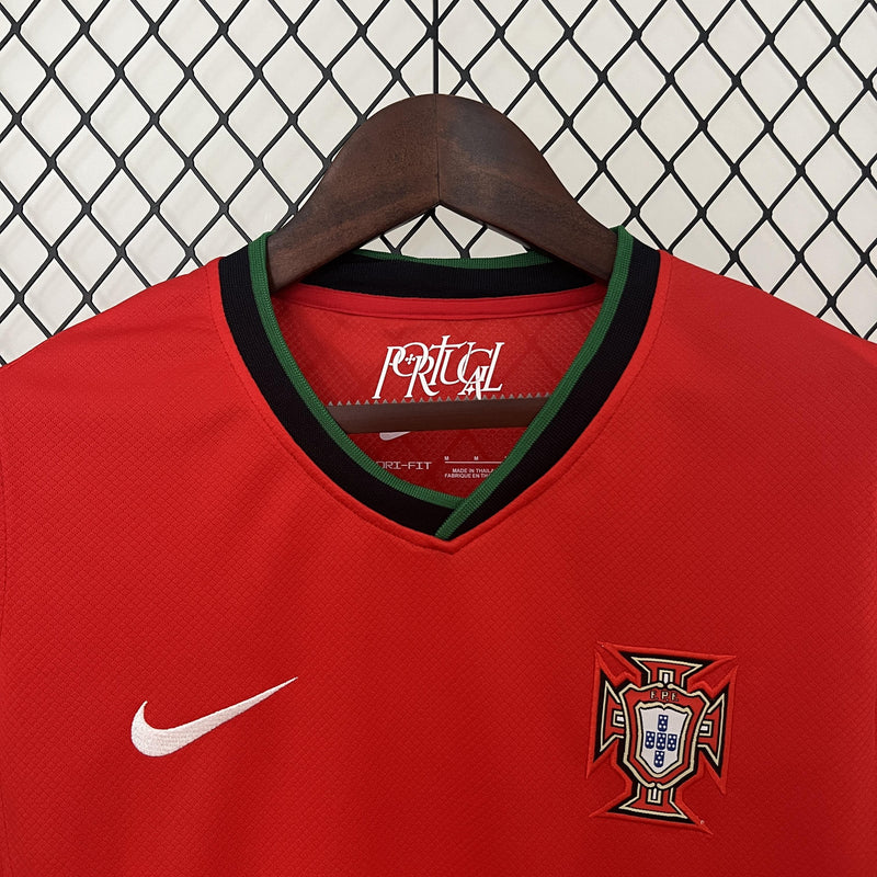 Camisa Portugal 2024 I Home - Feminina