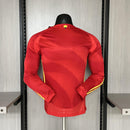 Camisa Espanha 2024/25 I Home - Jogador Manga Longa