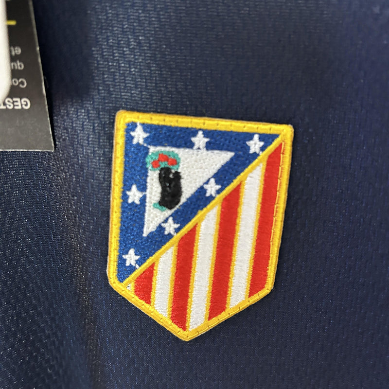 Camisa Retrô Atlético de Madrid 1997/1998 II Away - Azul - Puma