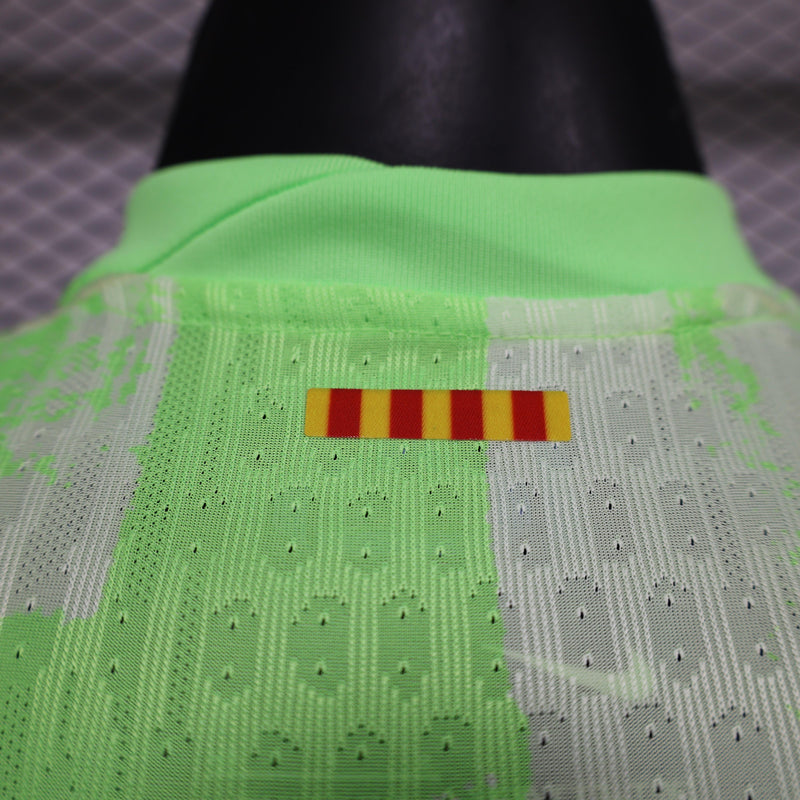 Camisa Barcelona 2024/2025 III Third - Jogador - Verde
