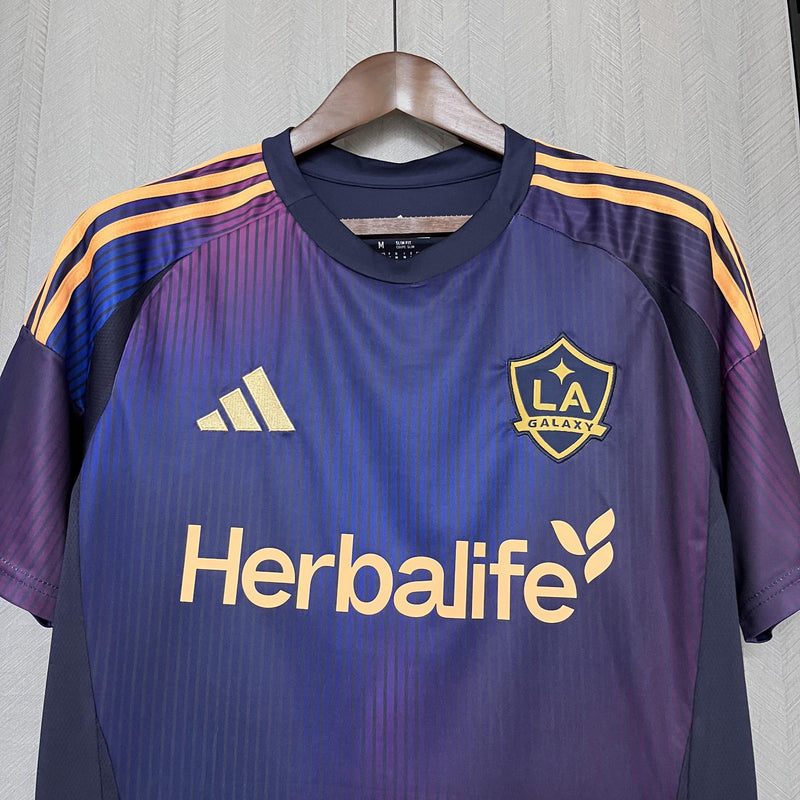Camisa LA Galaxy 2025/26 II Away - Torcedor - Roxa