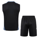 24/25 Conjunto Treino Manchester United - Regata - Preto