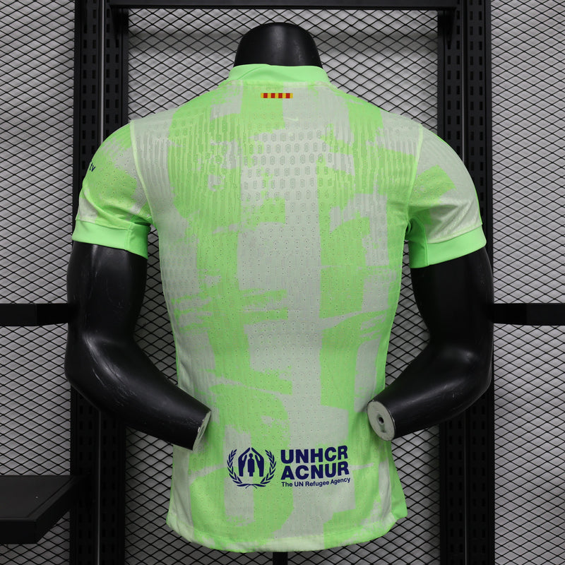 Camisa Barcelona 2024/2025 III Third - Jogador - Verde