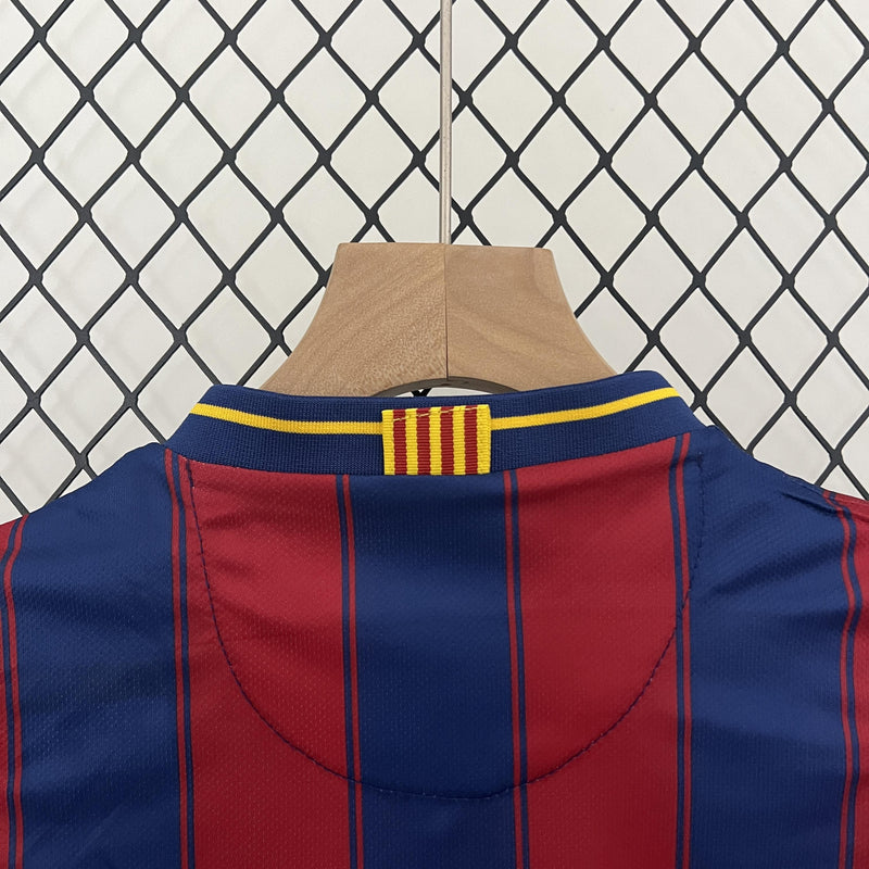Conjunto Infantil Retrô - Barcelona 2009/10 I Home