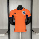 Camisa Holanda 2024/25 I Home - Jogador - Laranja