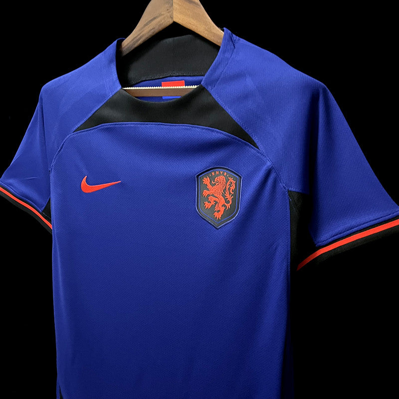 Camisa Holanda 2022/23 II Away - Torcedor - Azul