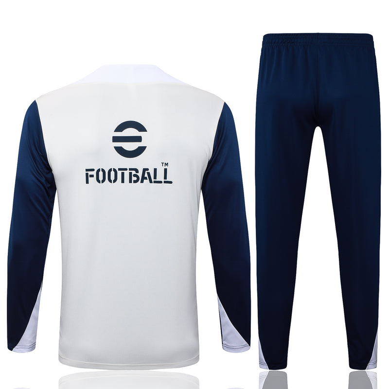 25/26 Conjunto Treino Inter de Milão - Frio Zíper Curto