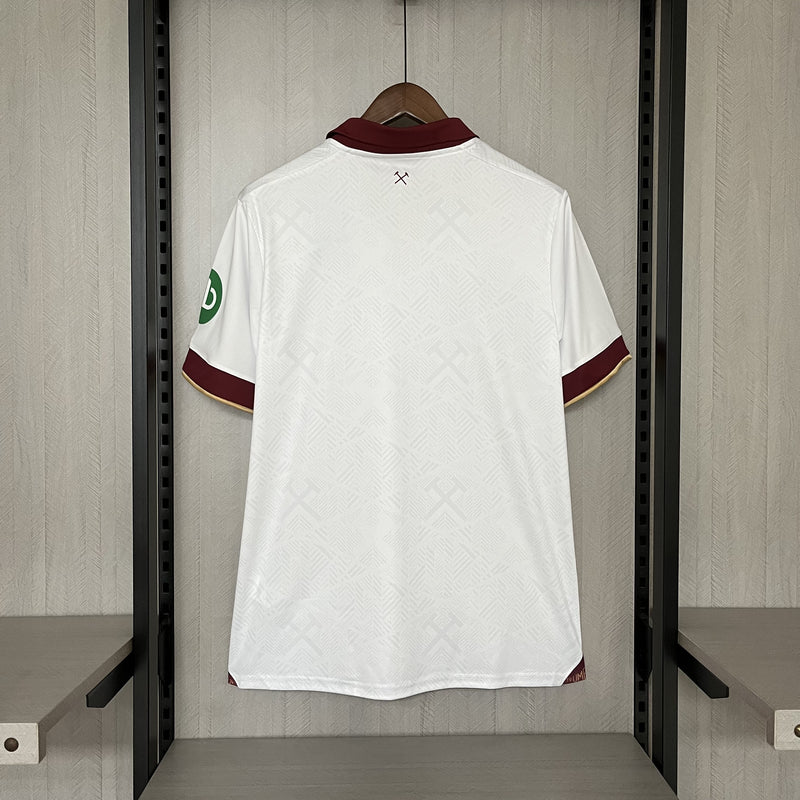 Camisa West Ham 2024/25 III Third - Torcedor - Branca