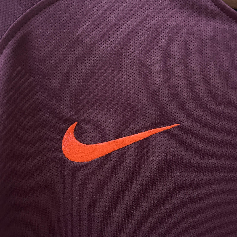Camisa Retrô Barcelona 2017/2018 III Third - Marrom