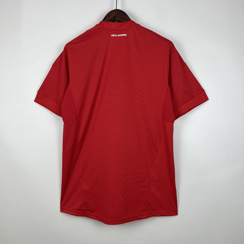 Camisa Retrô Real Madrid 2011/2012 III Third - Vermelha - Adidas
