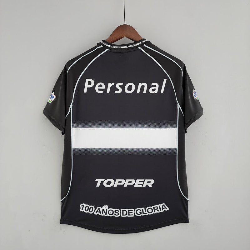 Camisa Retrô Olimpia 2002 II Away - Preta - Topper