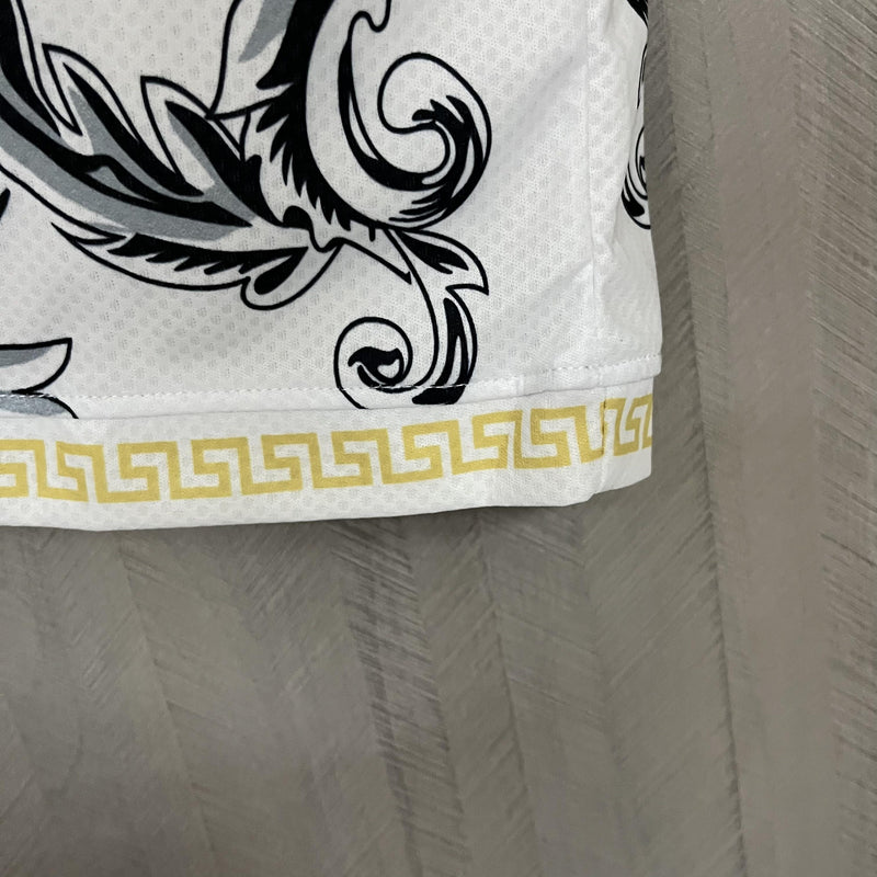 Camisa Itália 2023/24 Edição Especial Versace - Torcedor - Branca