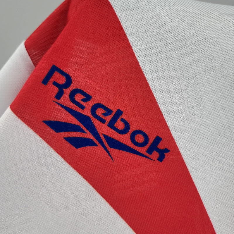 Camisa Retrô Chile 1998 II Away - Manga Longa Reebok